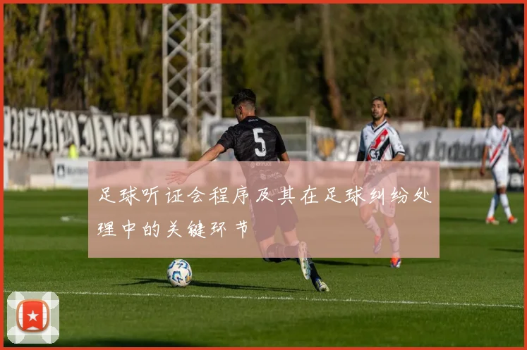 足球听证会程序及其在足球纠纷处理中的关键环节